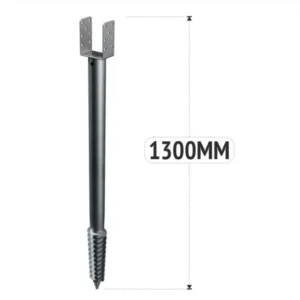 Pieu vissé u type 1300 01
