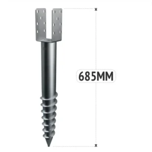 Pieu vissé u type 685